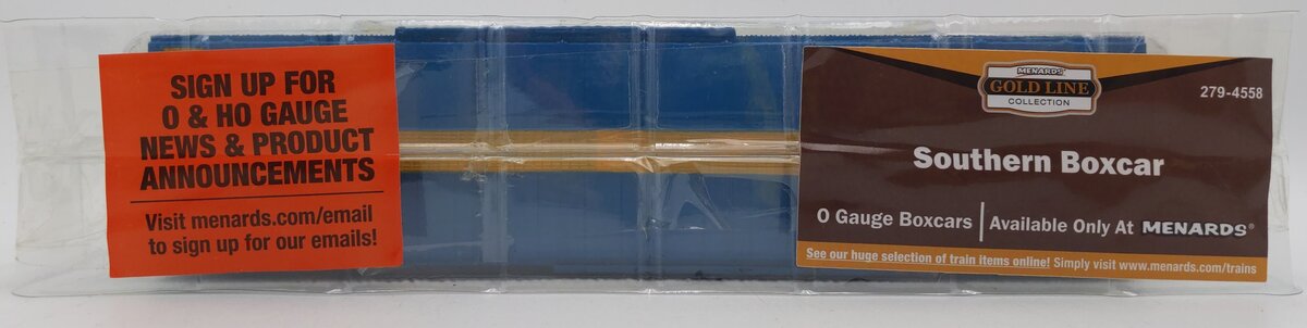 Menards 279-4558 O Gauge Southern Boxcar #2587 MT/Box