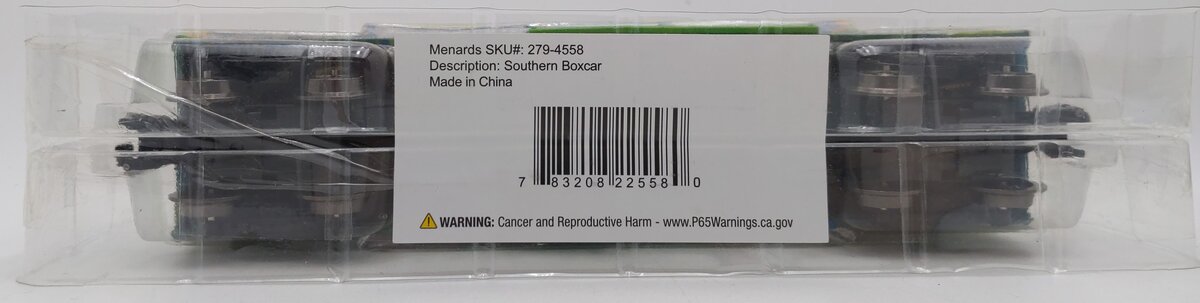 Menards 279-4558 O Gauge Southern Boxcar #2587 MT/Box
