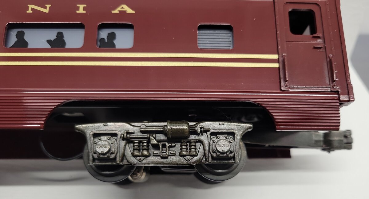 Williams 2802 O Gauge PRR Smooth Side Aluminum 5-Car Passenger Set EX/Box