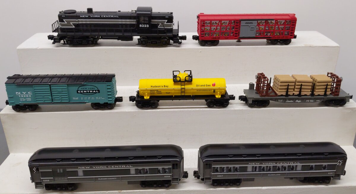 Lionel 6-11744 O Gauge New York Central Passenger/Freight Train Set EX/Box