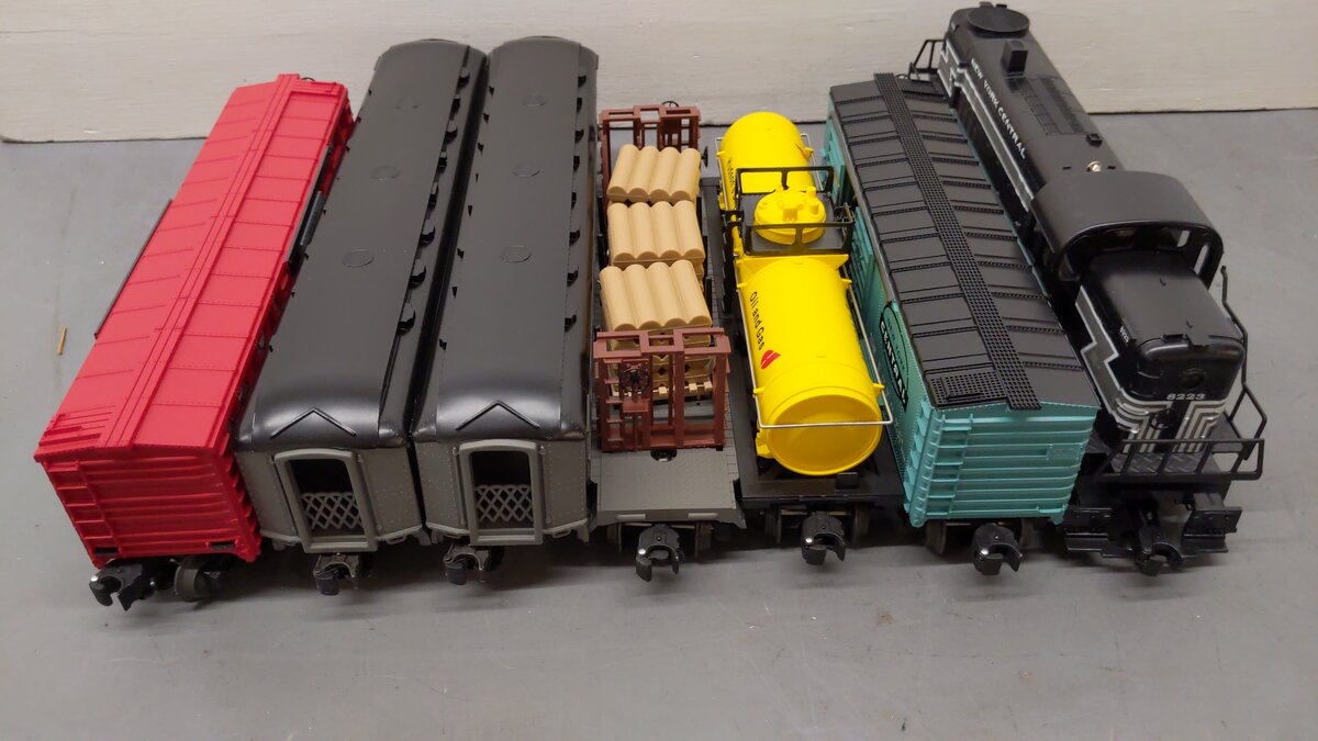 Lionel 6-11744 O Gauge New York Central Passenger/Freight Train Set EX/Box