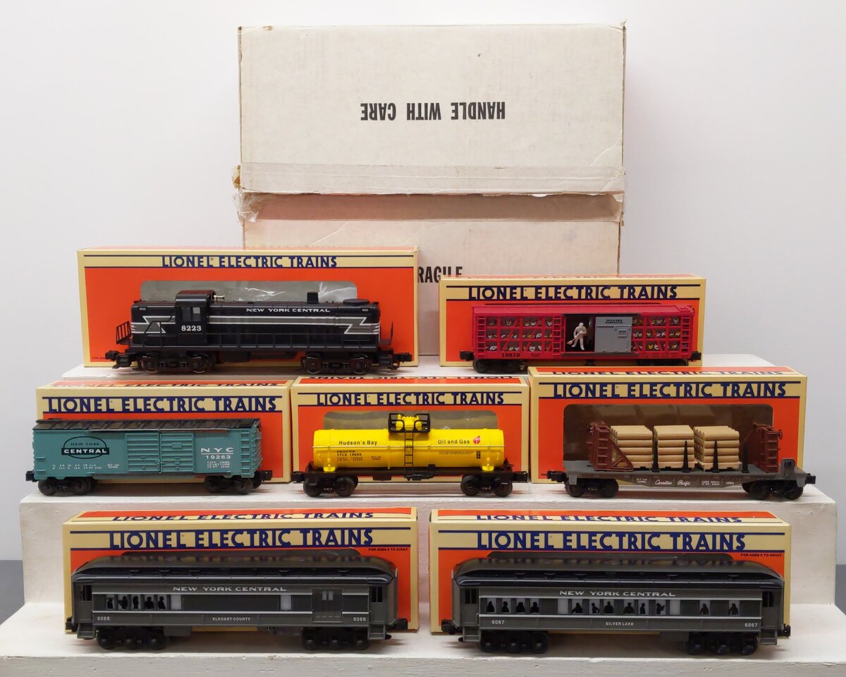 Lionel 6-11744 O Gauge New York Central Passenger/Freight Train Set EX/Box