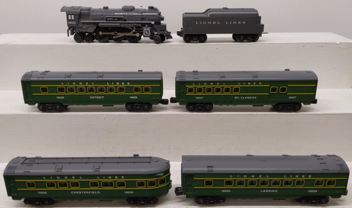 Lionel 6-11712 O Gauge Great Lakes Express Steam Train Set EX/Box