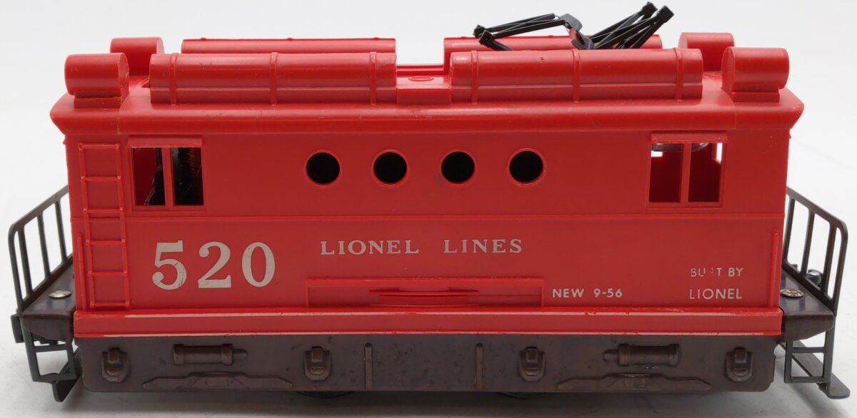 Lionel 520 Vintage O Postwar Powered Electric Box Cab Locomotive VG