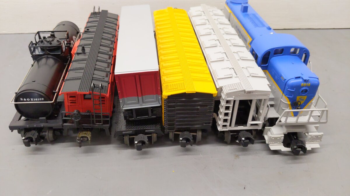 Lionel 6-11719 O Gauge Delaware and Hudson Coastal Diesel Freight Train Set EX/Box
