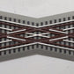 Lionel 6-12050 O Gauge FasTrack 22.5 Degree Crossover EX/Box