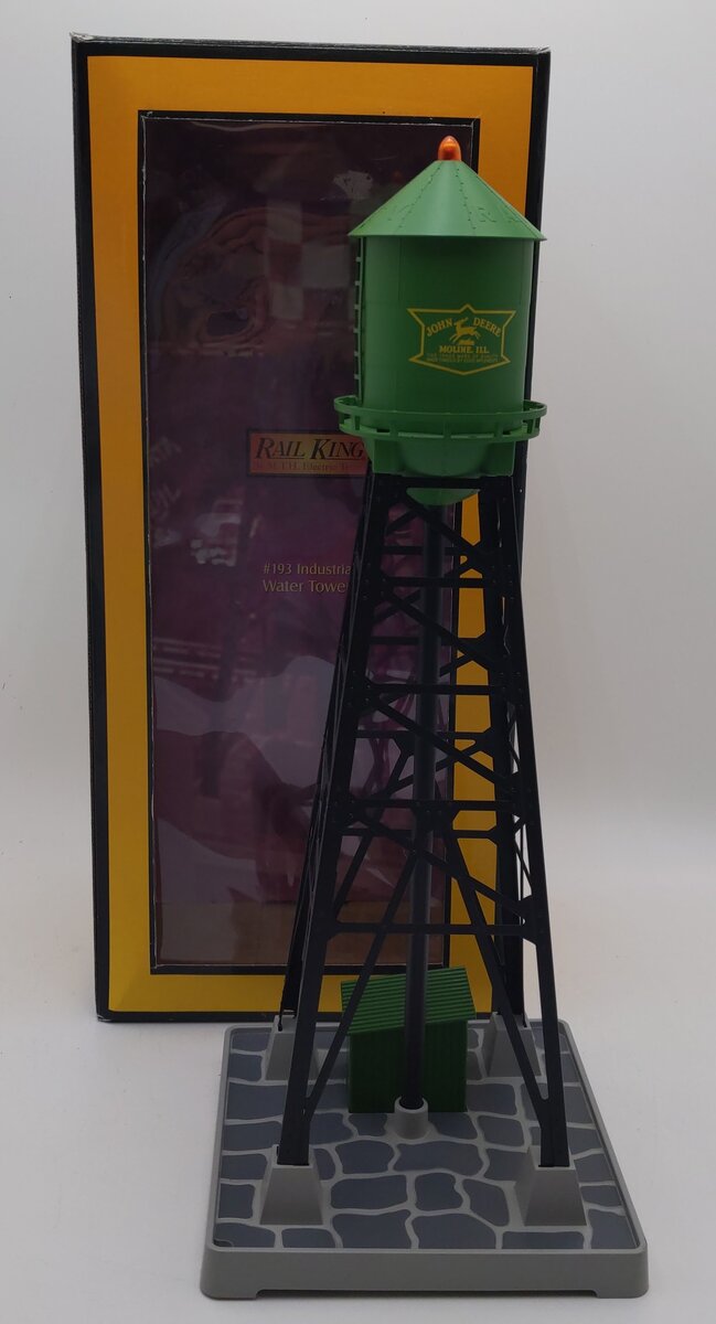 MTH 30-90076 John Deere #193 Industrial Water Tower LN/Box