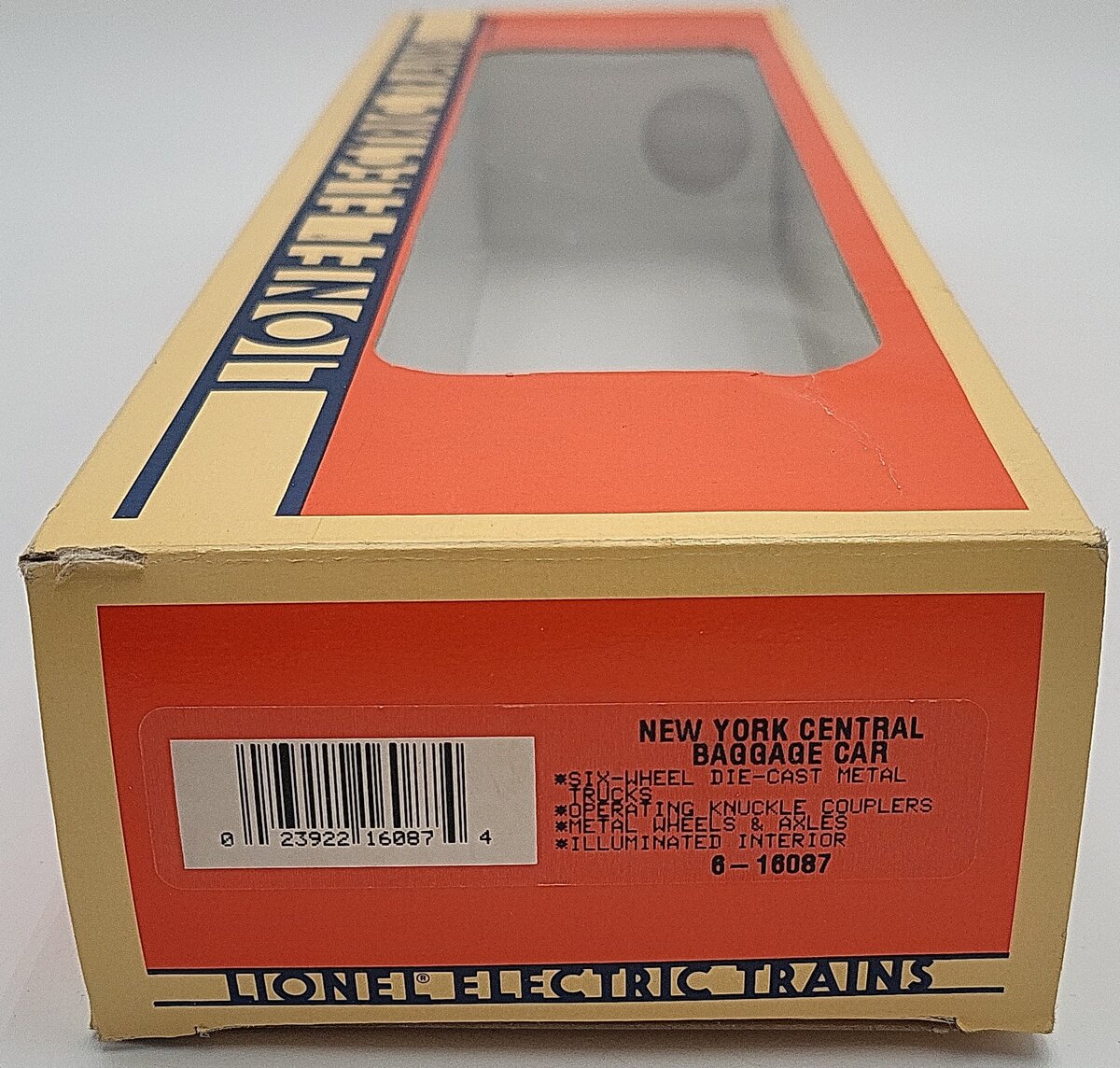 Lionel 6-16087 O Gauge New York Central Baggage Car EX/Box