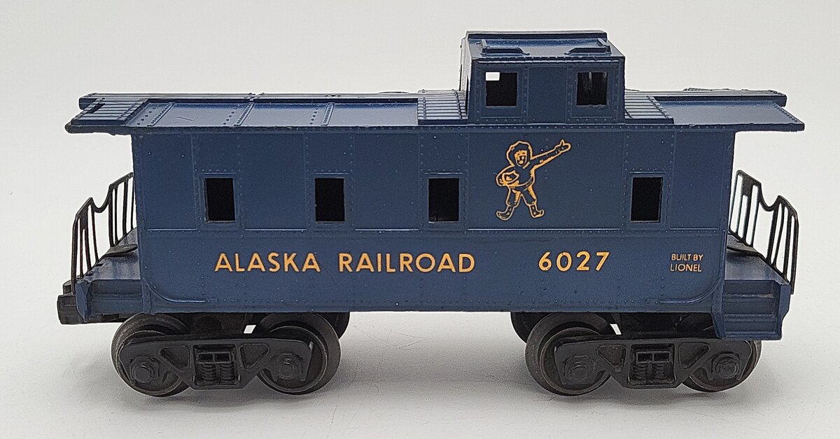 Lionel 6027 Vintage O Postwar Gauge Alaska Caboose EX
