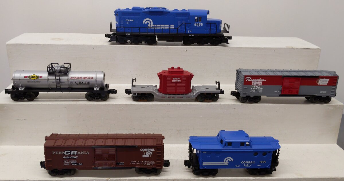 Lionel 6-11918 O Gauge 1997 Lionel Service Exclusive Conrail Diesel Train Set EX/Box