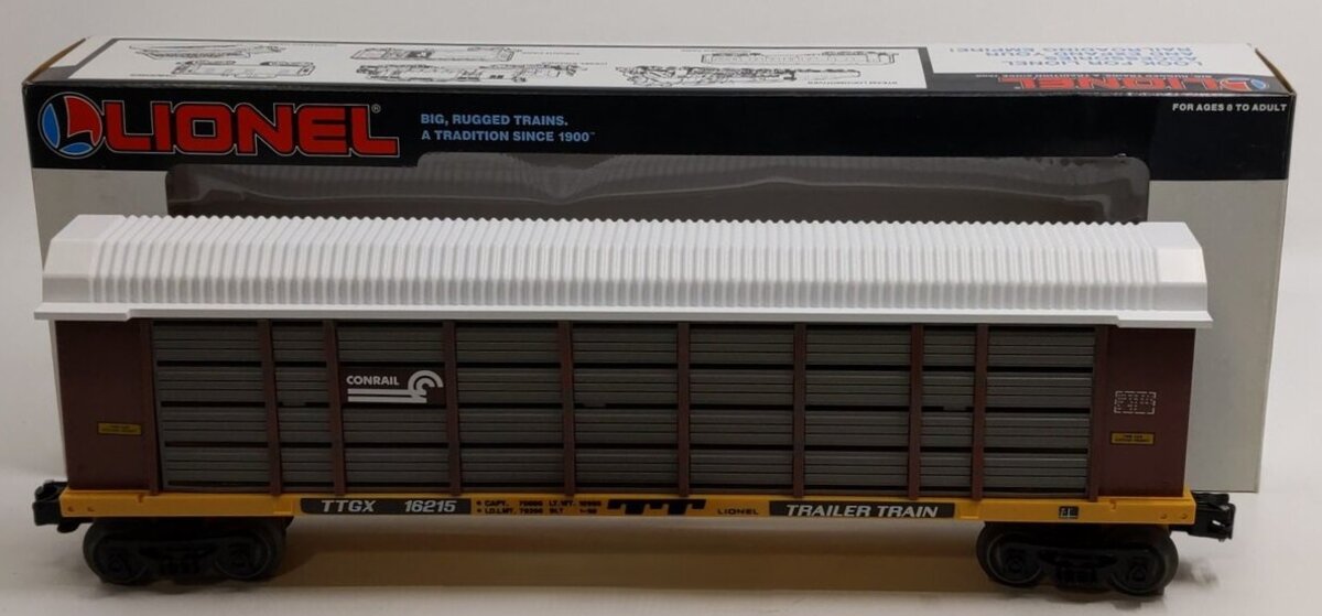Lionel 6-16215 O Gauge Conrail Two Tier Auto Carrier LN/Box