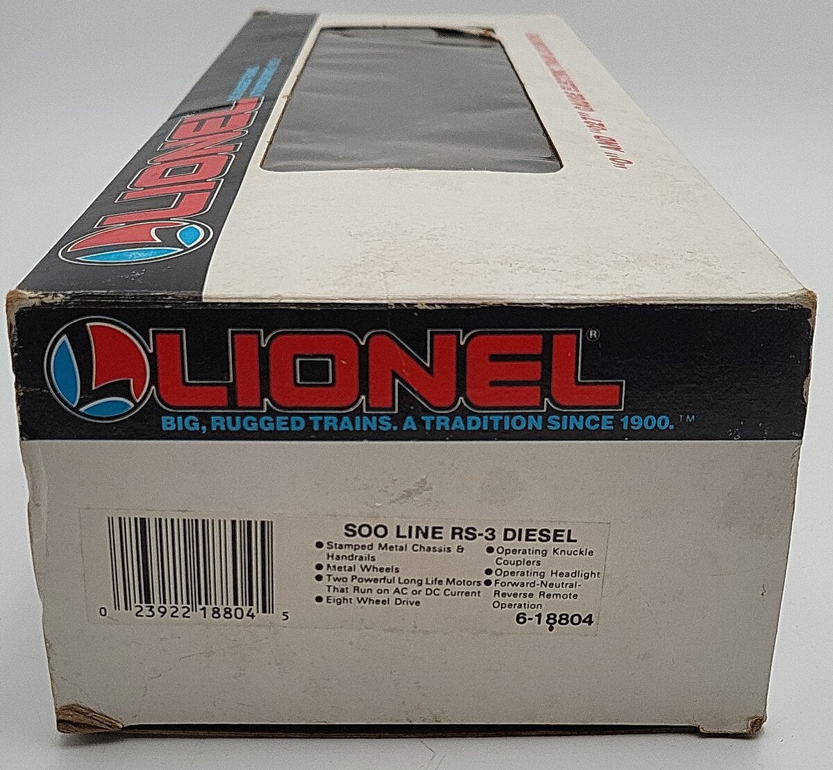 Lionel 6-18804 O Gauge Soo Line RS-3 Diesel Locomotive #8804 EX/Box