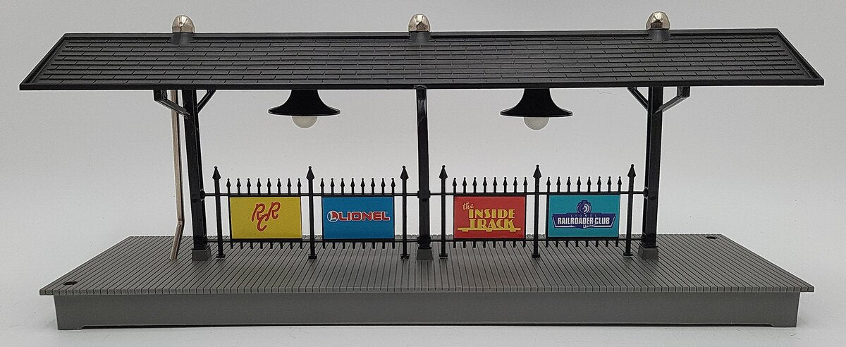 Lionel 6-12921 O Illuminated Station Platform LN