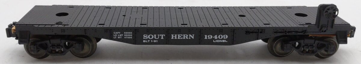 Lionel 6-19409 O Southern Flatcar LN/Box