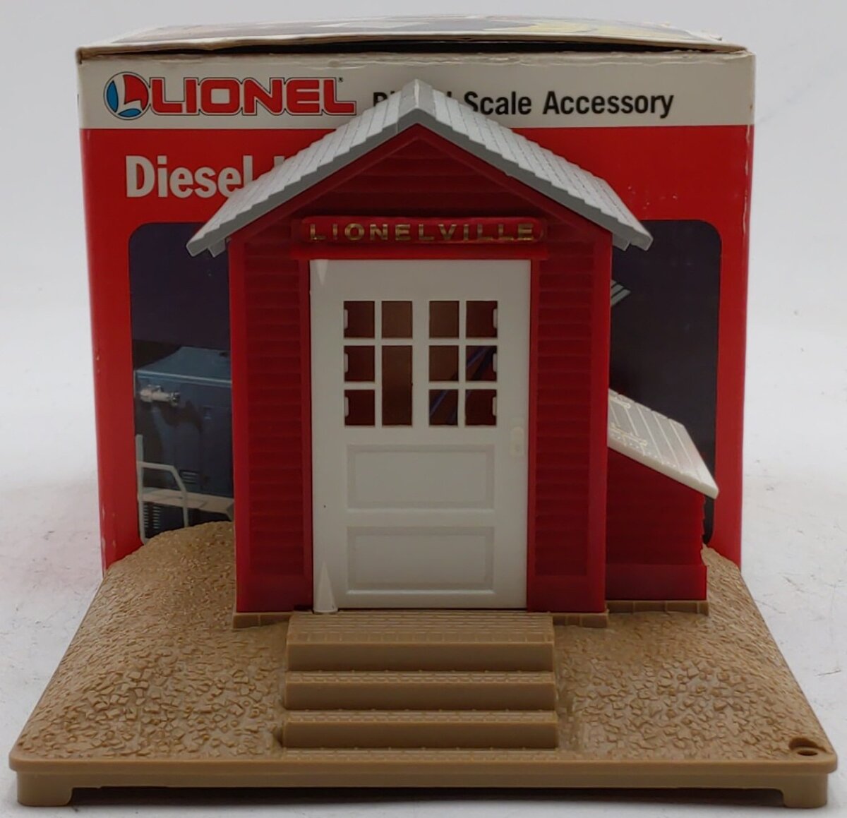 Lionel 6-2127 O Lionelville Assembled Battery Operated Diesel Horn Shed EX/Box