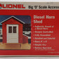 Lionel 6-2127 O Lionelville Assembled Battery Operated Diesel Horn Shed EX/Box