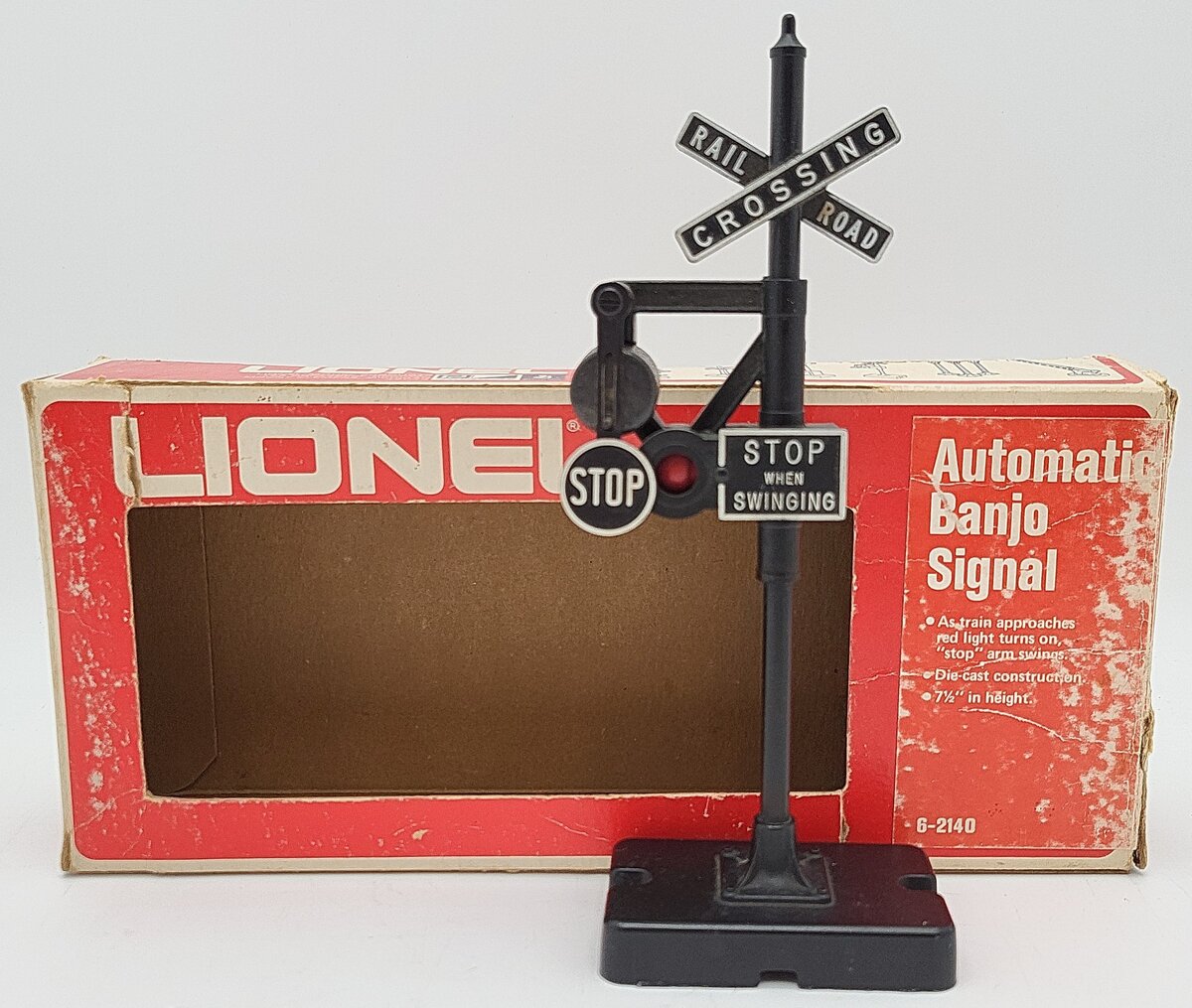 Lionel 6-2140 Operating Banjo Signal EX/Box