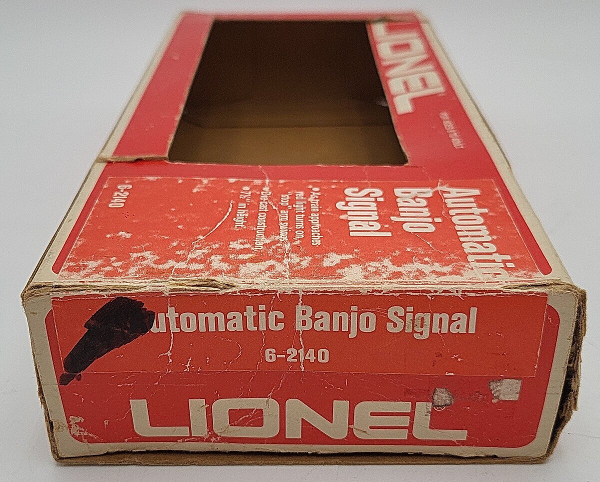 Lionel 6-2140 Operating Banjo Signal EX/Box