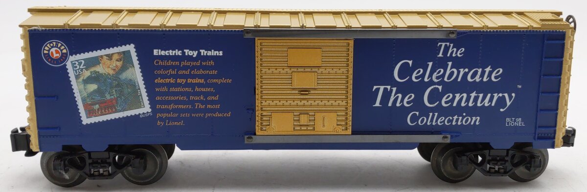 Lionel 6-26214 O Gauge Celebrate the Century USPS Stamp Boxcar EX/Box
