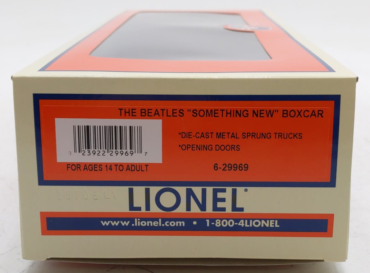 Lionel 6-29969 O Gauge The Beatles ''Something New'' Boxcar LN/Box