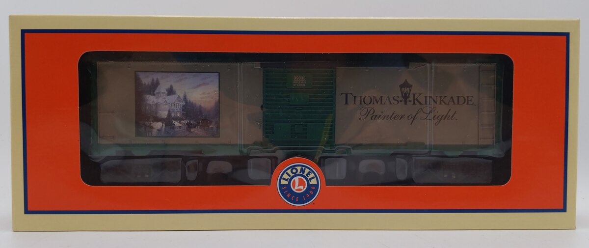 Lionel 6-39335 O Gauge Thomas Kinkade Christmas Boxcar MT/Box