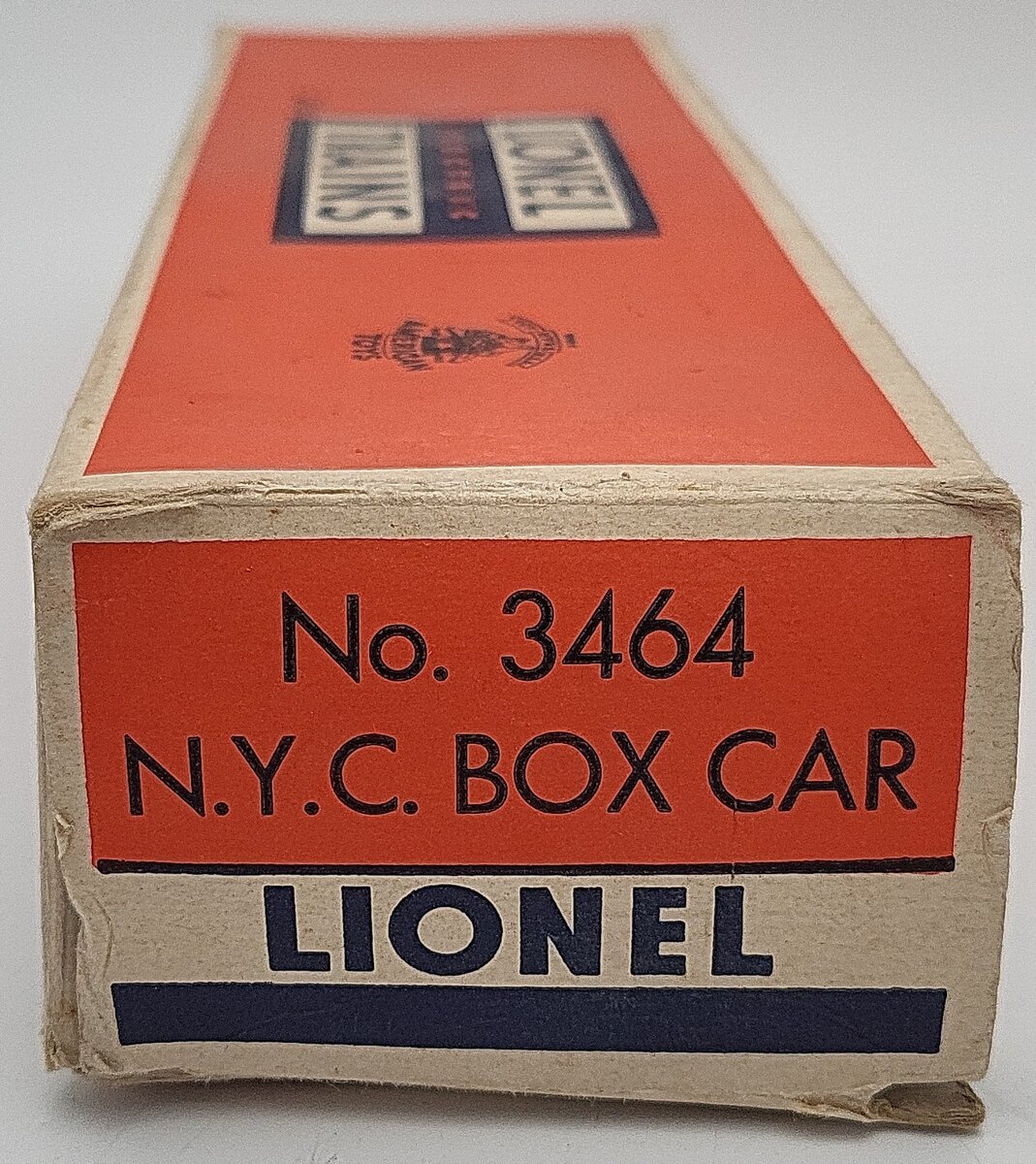 Lionel X3464 Vintage O New York Central Operating Boxcar - Without Steps VG/Box