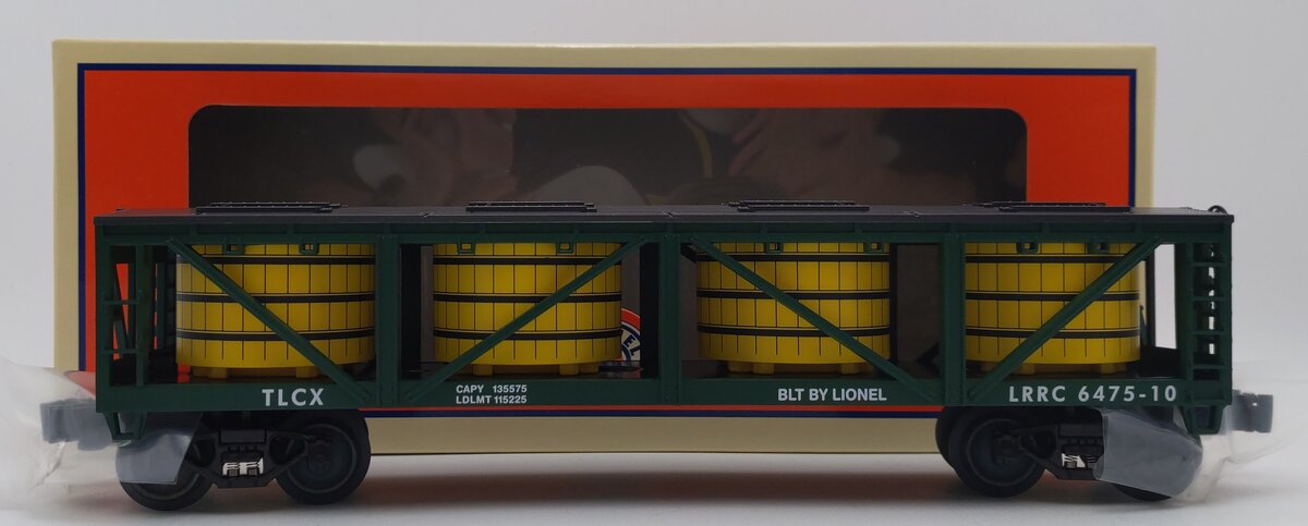 Lionel 6-39496 O Gauge LRRC #6475-10 Pickles Vat Car 50th Anniversary LN/Box