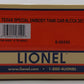 Lionel 6-58550 O Gauge MLR Texas Special Unibody Tank Car #301245 NIB