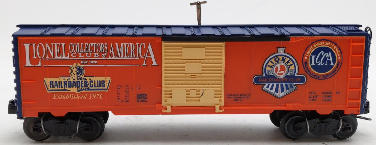 Lionel 6-58224 O Gauge LCCA/LRRC Walking Brakeman Car EX/Box