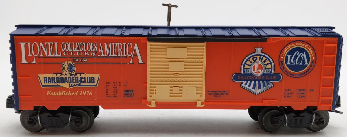 Lionel 6-58224 O Gauge LCCA/LRRC Walking Brakeman Car EX/Box