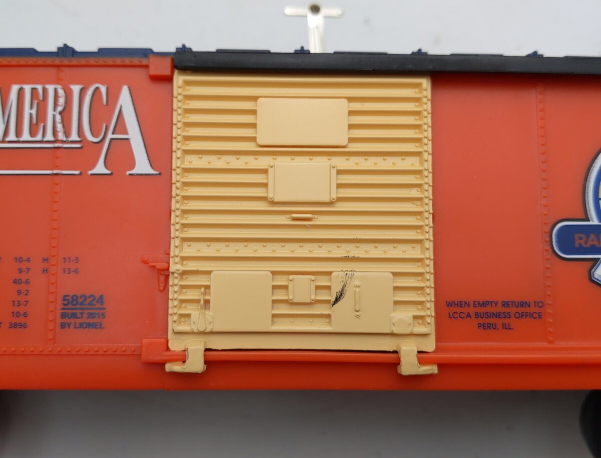 Lionel 6-58224 O Gauge LCCA/LRRC Walking Brakeman Car EX/Box
