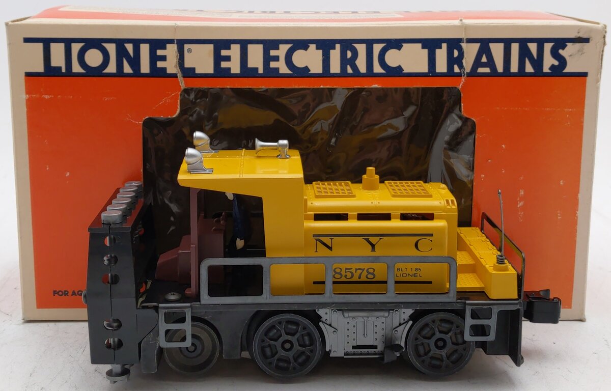 Lionel 6-8578 NYC Motorized Ballast Tamper Car EX/Box