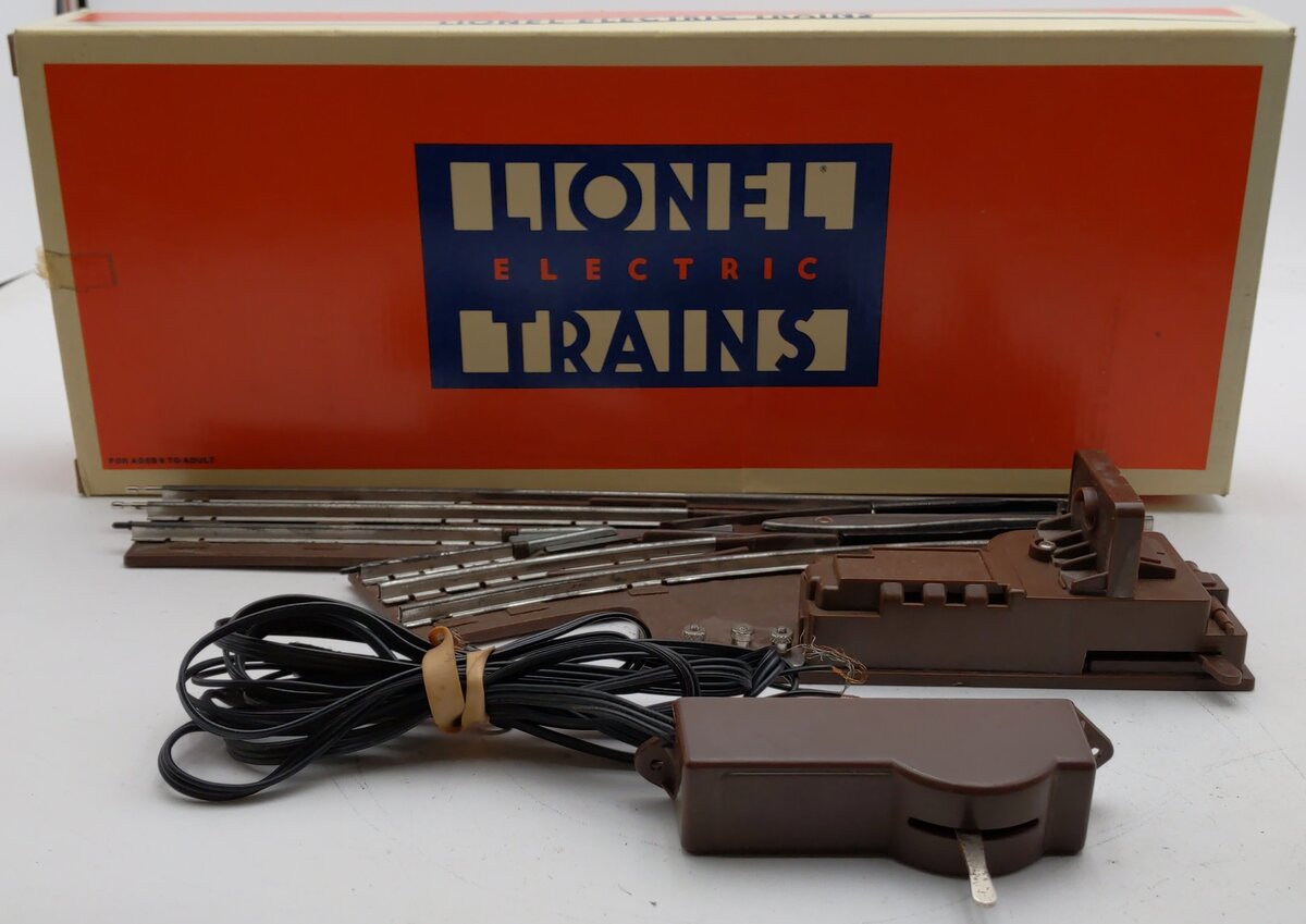 Lionel 6-65167 O27 42" Left Hand Remote Control Switch Turnout VG