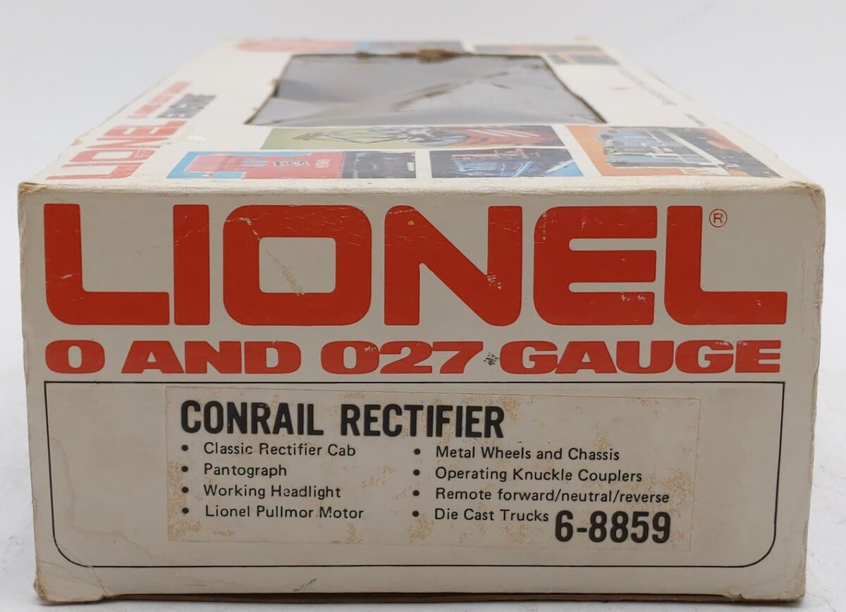 Lionel 6-8859 O Conrail Rectifier Electric Locomotive VG/Box