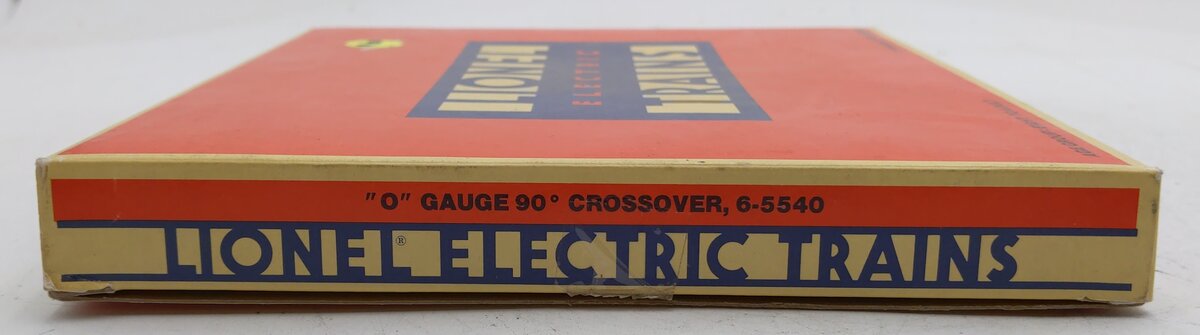 Lionel 6-5540 O Gauge 90 Degree Crossover EX/Box