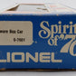 Lionel 6-7601 O Gauge State of Delaware Boxcar EX/Box