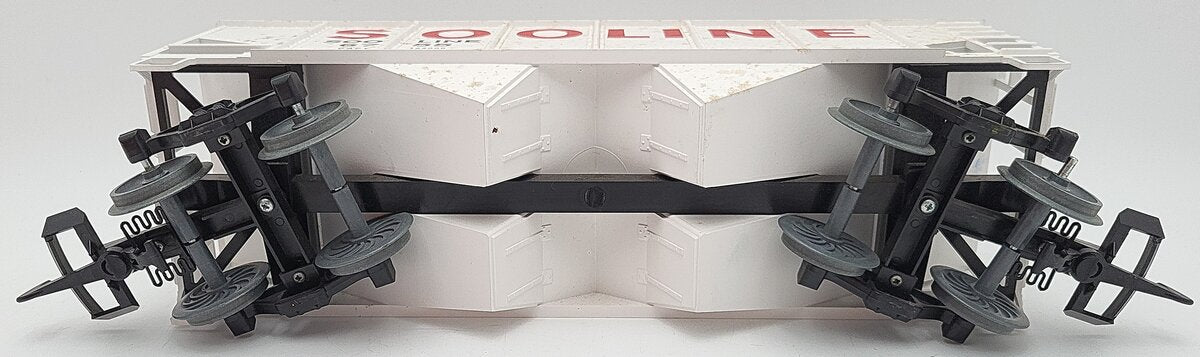 MDC G4202 G Scale SOO Line 2-Bay Hopper Car #6755 VG/Box