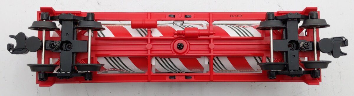 Lionel 6-84377 O Gauge Christmas Peppermint Tank Car LN/Box
