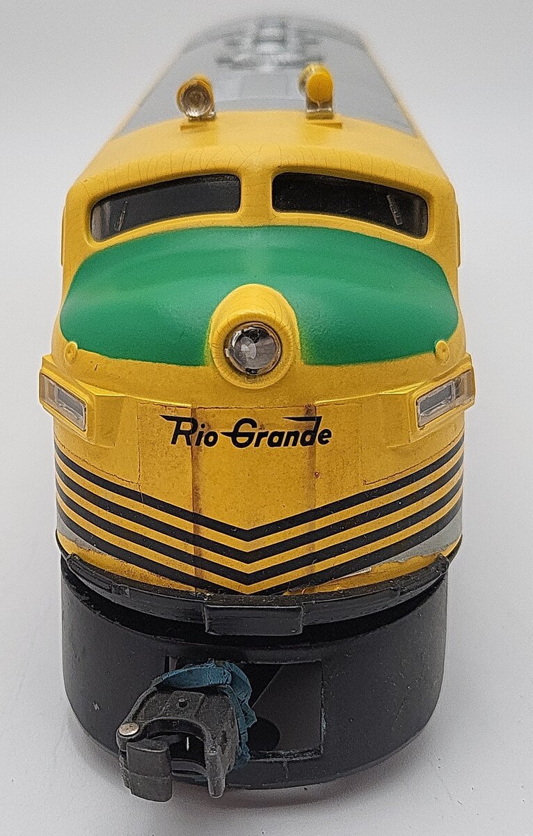 Lionel 6-8465 O Gauge Rio Grande F3A Dummy Diesel Locomotive VG/Box