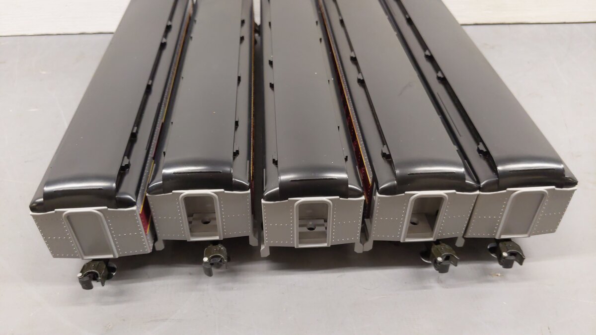Williams 2510 Erie Lackawanna 5-Car Madison Passenger Set EX