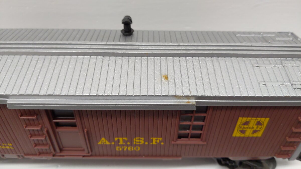 Lionel 9-1632 O Gauge Santa Fe Work Train Steam Train Set EX/Box