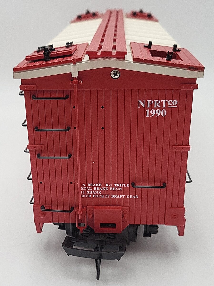 USA Trains 1620 G 1990 Christmas Reefer Car VG/Box