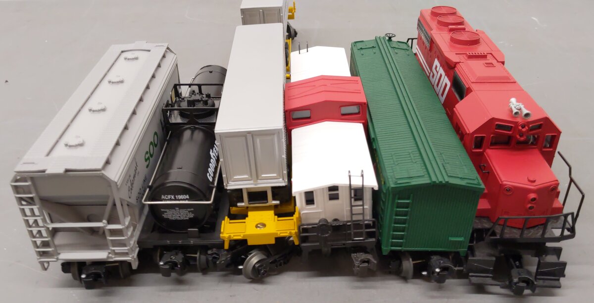 Lionel 6-11738 O Gauge SOO Line Service Station Special Diesel Train Set EX/Box