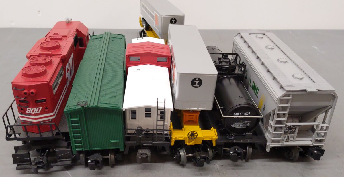 Lionel 6-11738 O Gauge SOO Line Service Station Special Diesel Train Set EX/Box