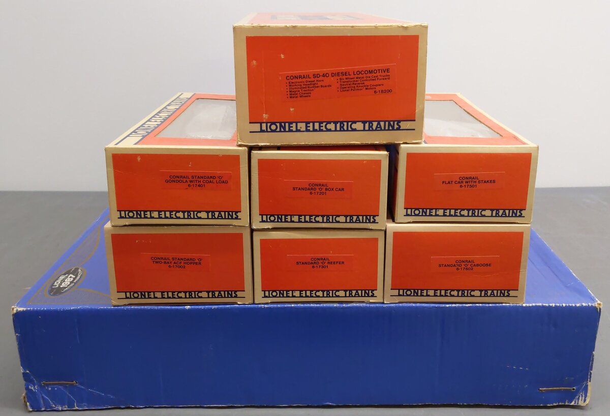 Lionel 6-11700 O Gauge Limited Edition Conrail Diesel Train Set EX/Box