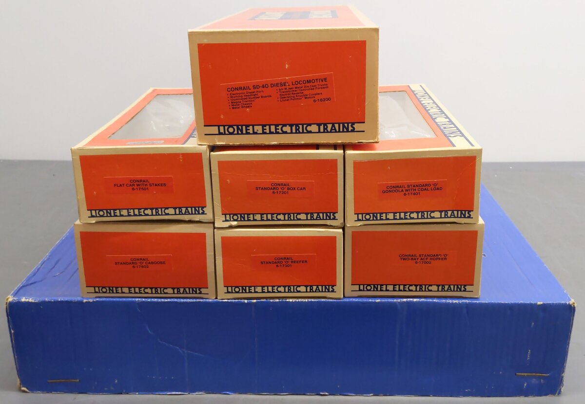 Lionel 6-11700 O Gauge Limited Edition Conrail Diesel Train Set EX/Box
