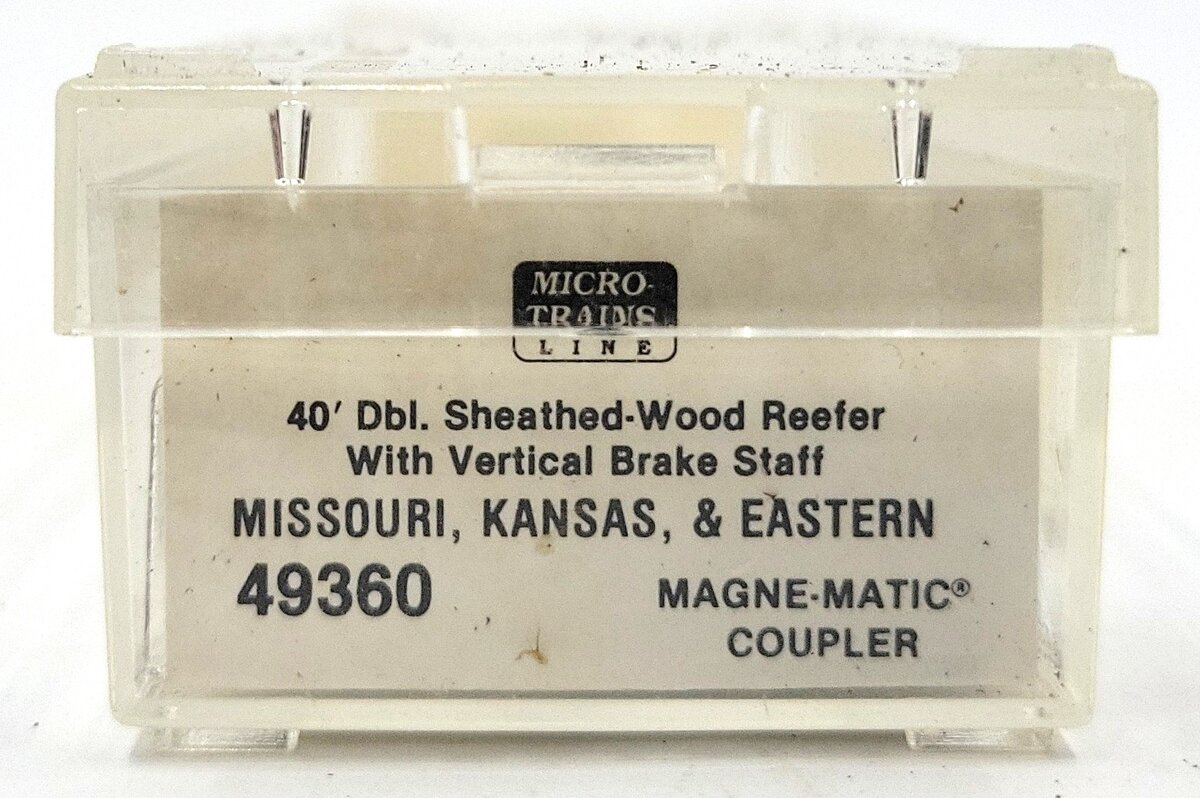 Micro-Trains 04900360 N Scale Missouri Kansas & Eastern 40' Wood Reefer #3100 LN/Box