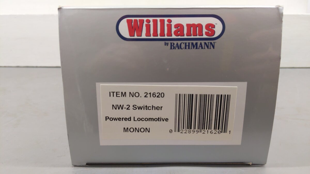 Williams 21620 Monon NW2 Powered Diesel Locomotive  EX/Box