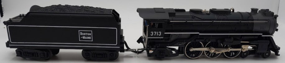 Lionel 6-38641 O Gauge B&M 4-6-2 Pacific Steam Locomotive & Tender #3713