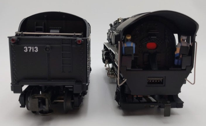 Lionel 6-38641 O Gauge B&M 4-6-2 Pacific Steam Locomotive & Tender #3713